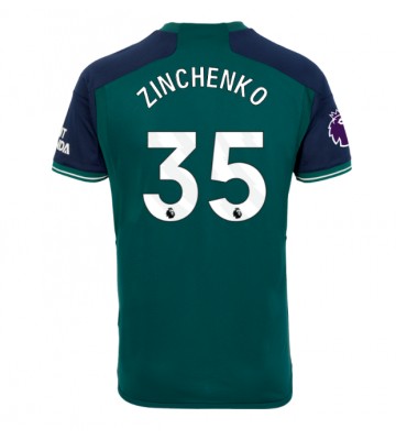 Arsenal Oleksandr Zinchenko #35 Kolmaspaita 2023-24 Lyhyet Hihat